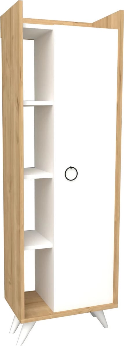 Dollap multifunksional Hanah Home, Ilgım, ngjyrë lis dhe e bardhë