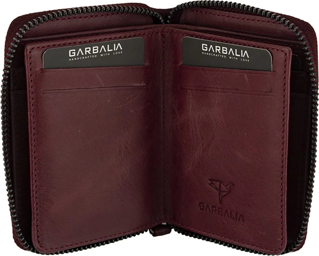 Portofol unisex, ngjyrë e kuqe klaret, Zoozie Bags, Fargo