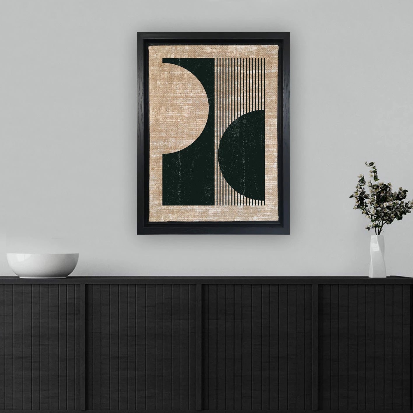 Pikturë dekorative në kanavacë, shumëngjyrëshe, Wallity LSJ91875646477, 36x46cm