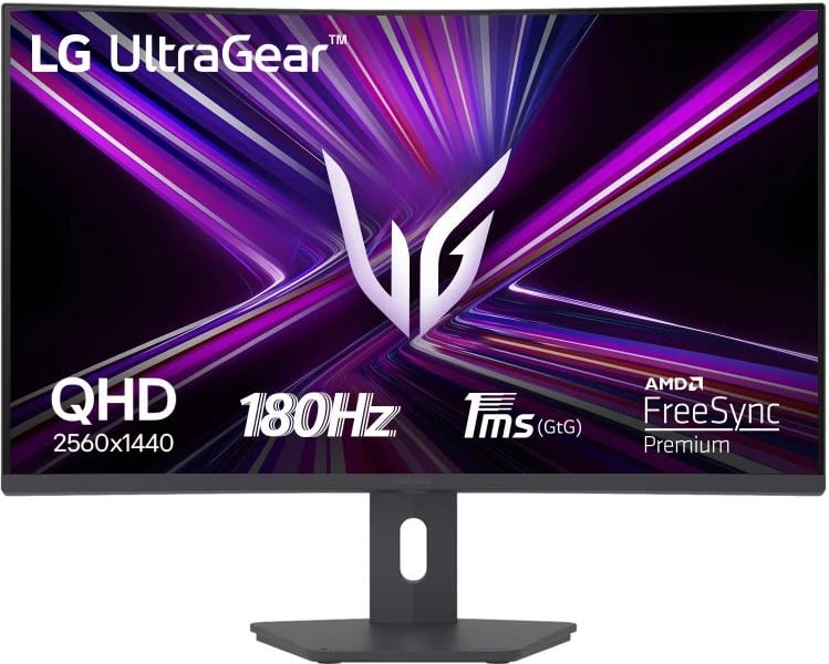 Monitor, LG UltraGear 32G600A-B 32" QHD 180Hz 1ms, e zezë