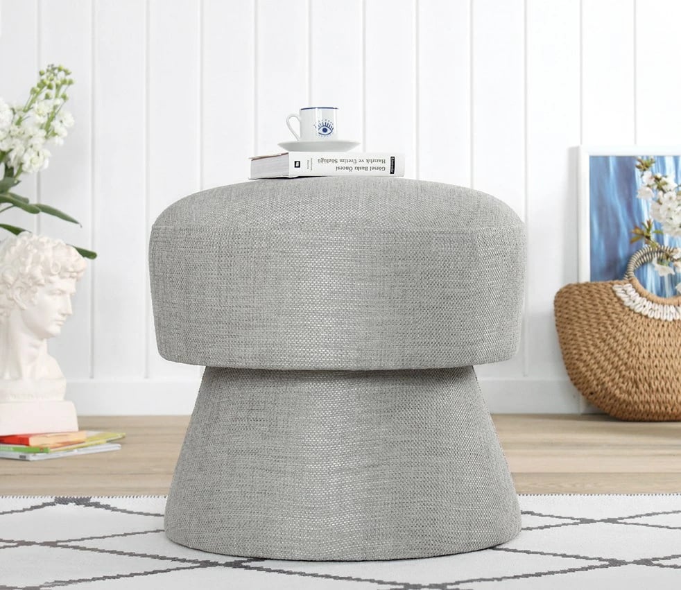 Puf Endor 7454, ngjyrë gri e çelët