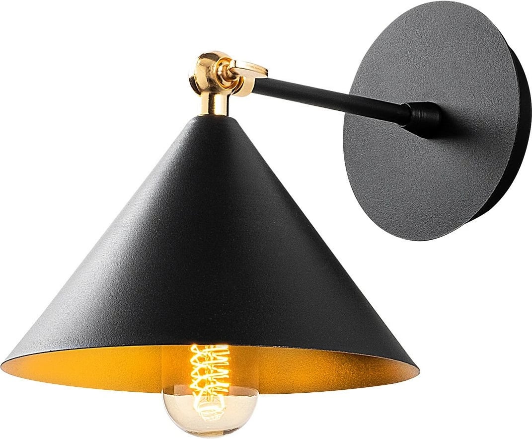 Llambë muri Opviq, Berceste, e zezë, 185BLACK-A Llambë muri Opviq, Berceste, e zezë, 185BLACK-A