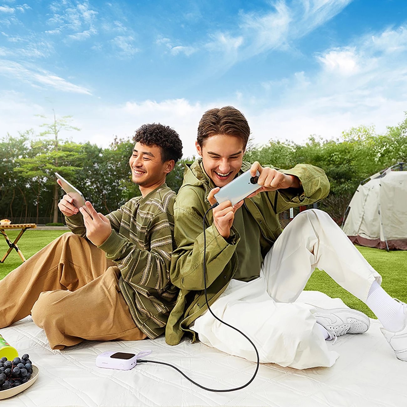 Kabllo Baseus Flash 2, USB-A në USB-C, 2m, 100W, e zezë