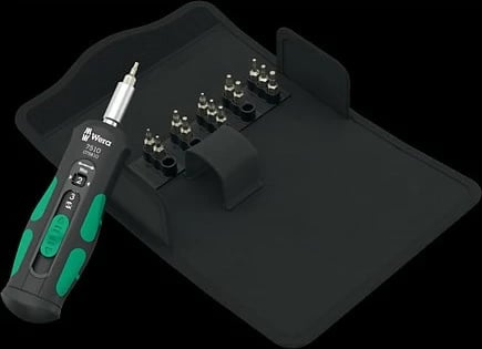 Set veglash Wera 14 copë, Safe-Torque Speed 7510, me kuti, e zezë
