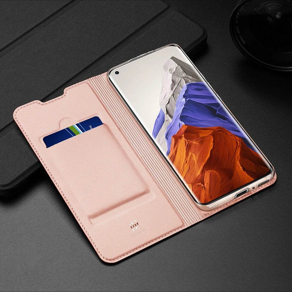 Mbështjellës Dux Ducis Skin Pro Bookcase për Xiaomi Mi 11 Pro, rozë