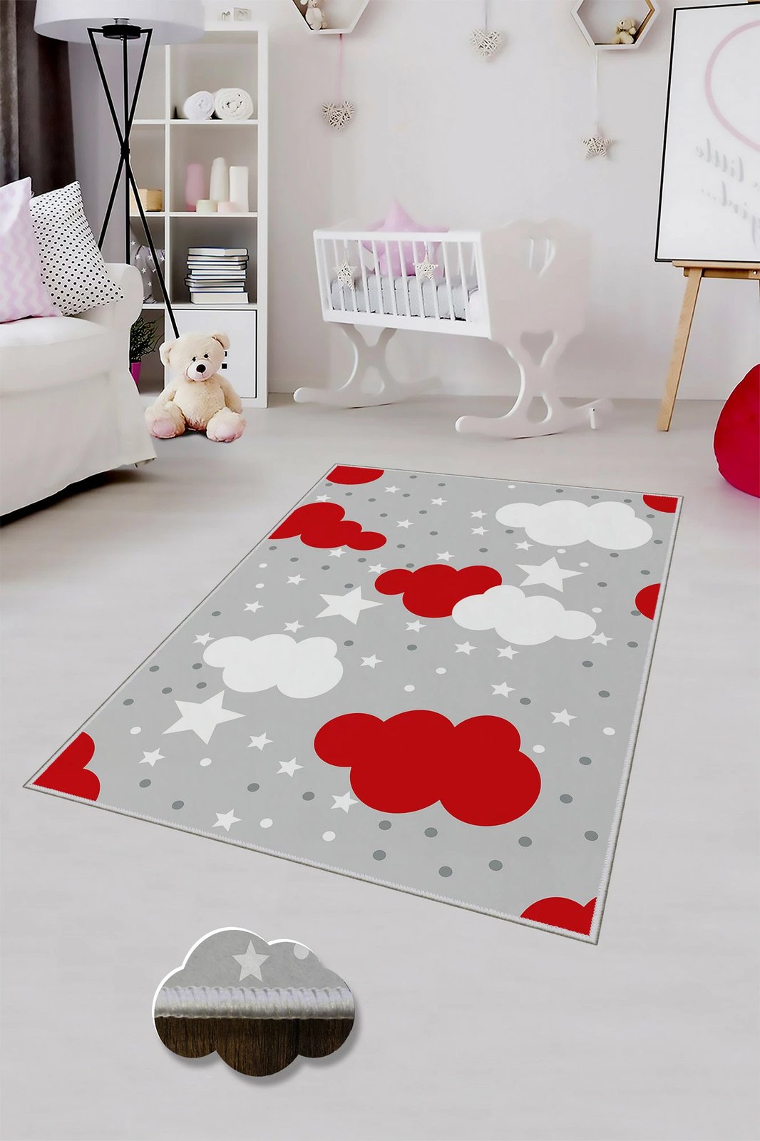 Qilim (50x80) Conceptum Hypnose, WOOKECE038, shumëngjyrësh