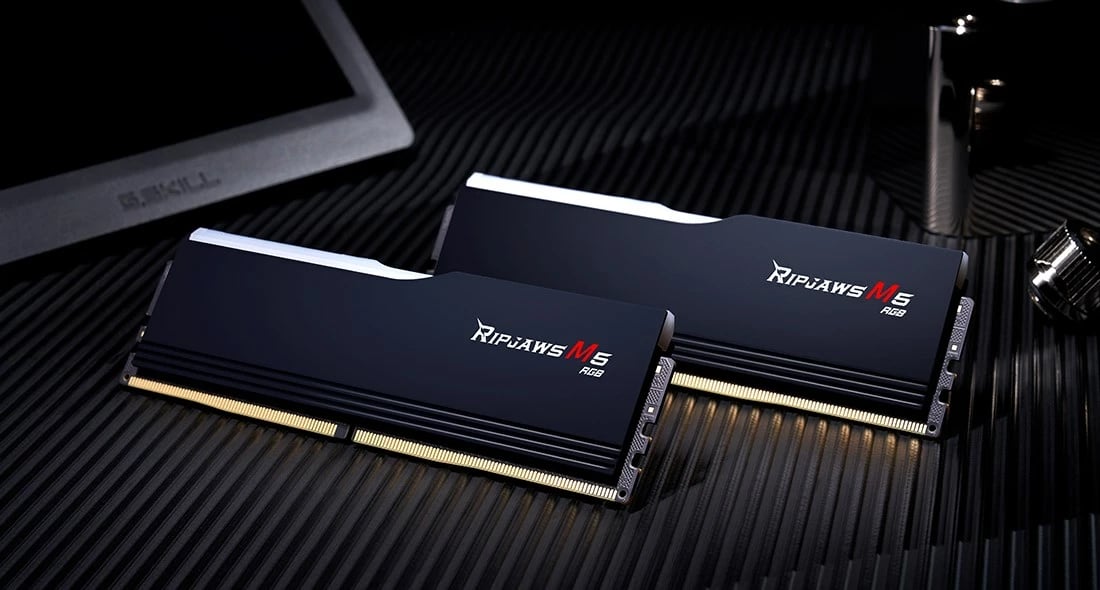 RAM Memorje G.Skill Ripjaws M5 RGB, 32 GB (2 x 16 GB), DDR5, 5200 MHz, Multikolor