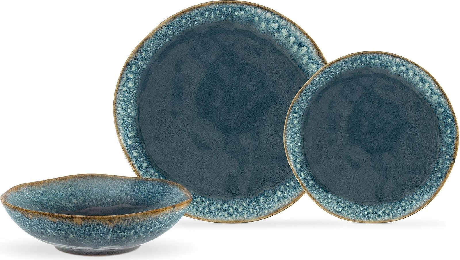 Set për drekë (18 copë), Hermia Concept, ngjyrë indigo blue, X0001623300000000000000000