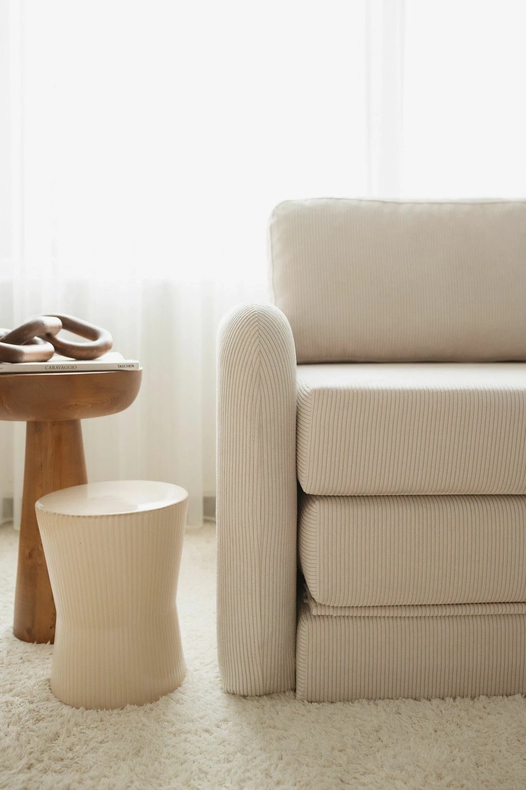 Krevat-karrige një vendës, Atelier del Sofa, Nest, e bardhë