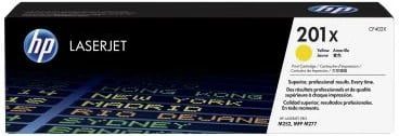Toner, HP, 201X (CF402X), kapacitet i lartë 2300 faqe, LaserJet, verdhë
