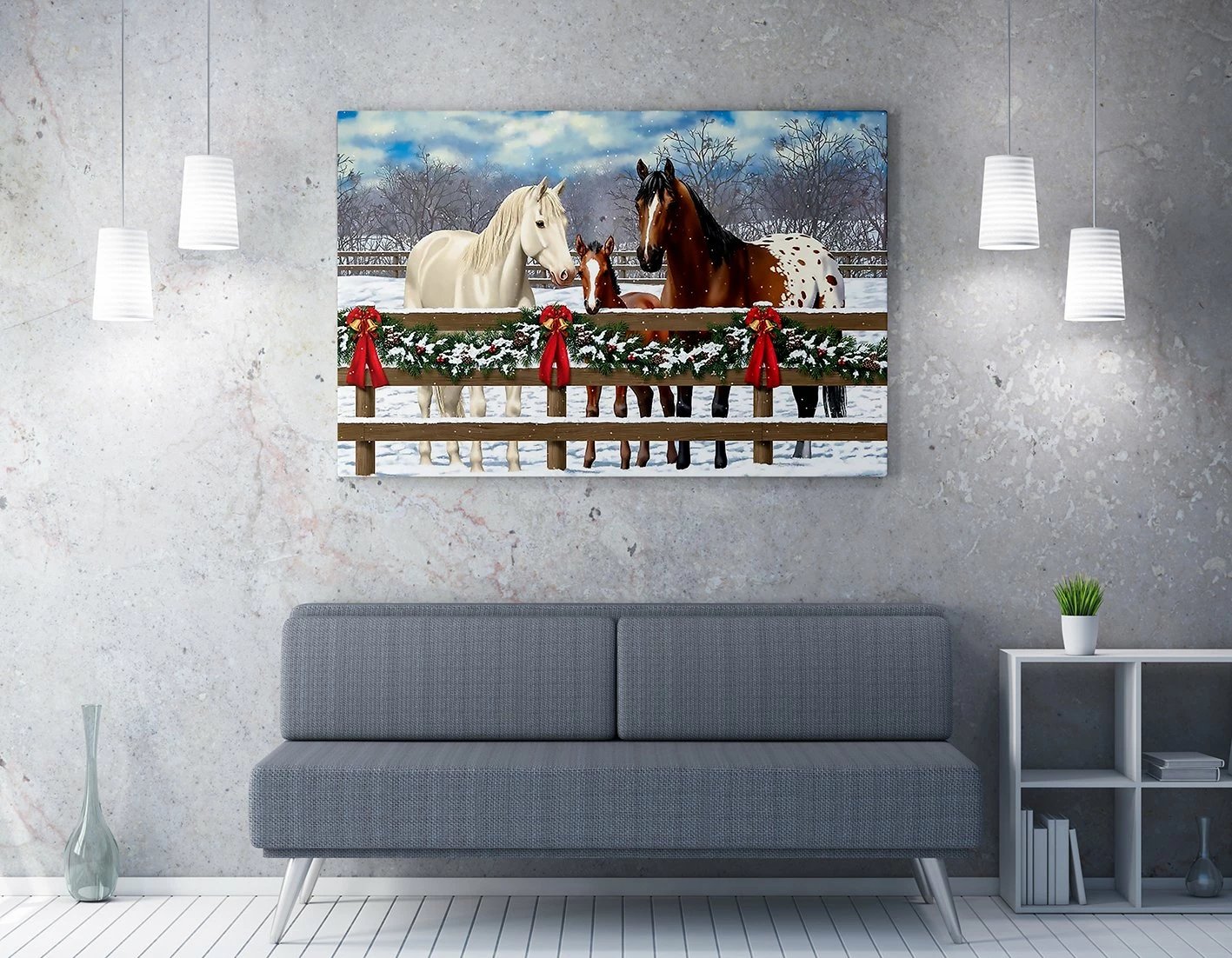 Pikturë dekorative në kanavacë Wallity, WY269, shumëngjyrëshe, 50x70cm