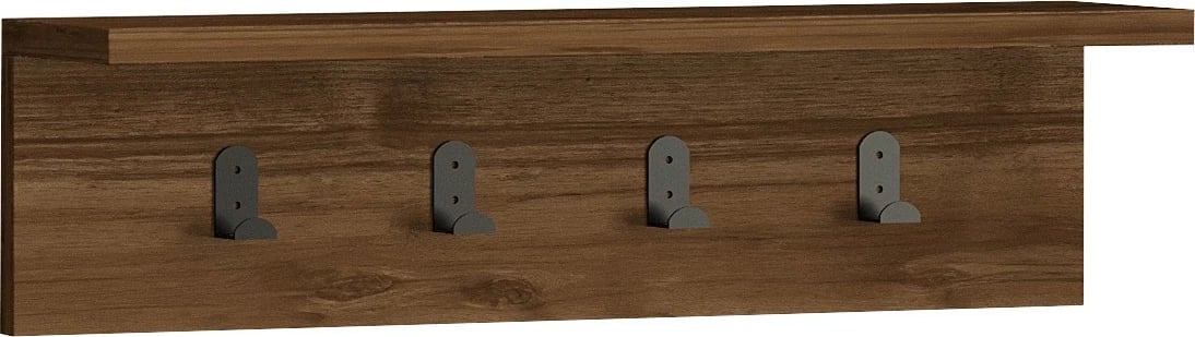 Raft muri Ayla, ngjyrë arre, Hanah Home