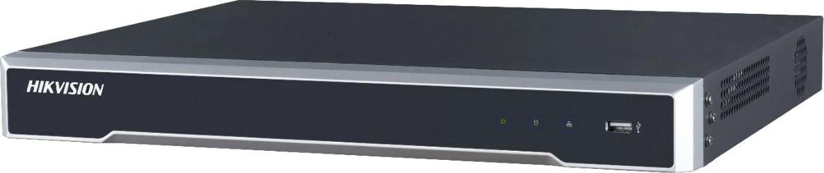 Regjistrues video rrjeti Hikvision DS-7616NI-I2/16P, 1U, i zi, argjendtë