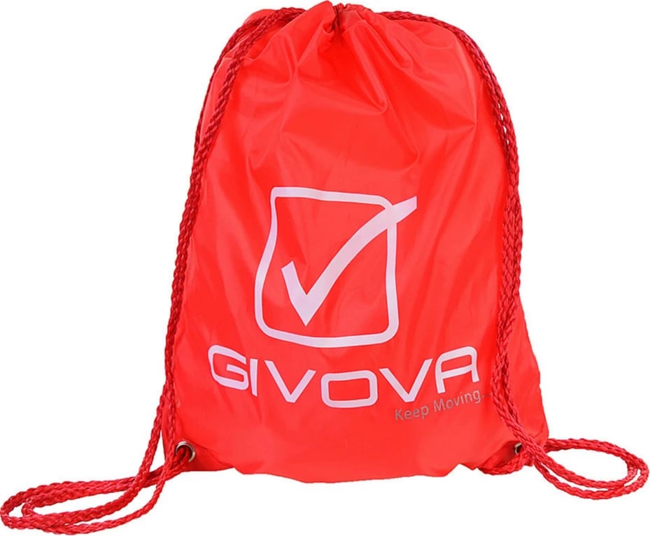 Çantë shpine sportive Givova unisex, e kuqe