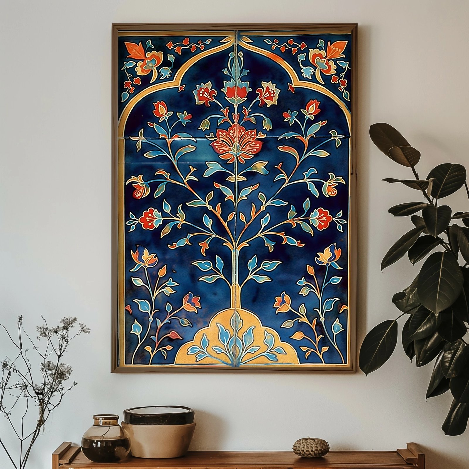 Pikturë dekorative me kornizë MDF, Wallity, GE123-L