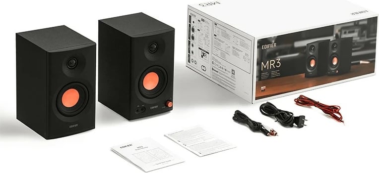 Altoparlantë Edifier MR3, 2.0 kanale, 36W, Bluetooth 5.4, i zi