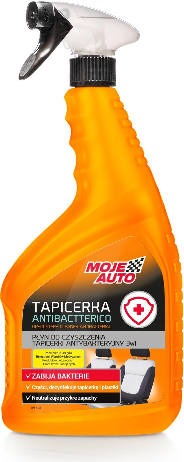 Pastrues i tapicerive antibakterial 3ne1 MA, 750 ml