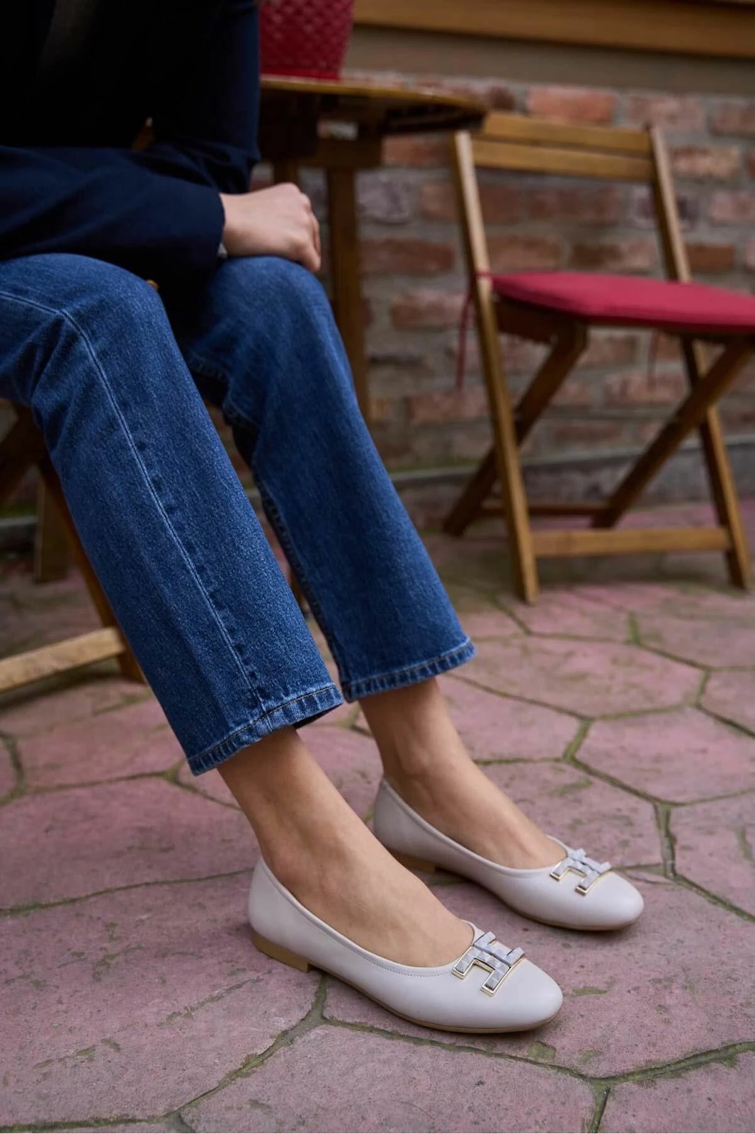 Balerina për gra, Babette Jumeon, MK1340024YR20-002, bezhë, nr. 37