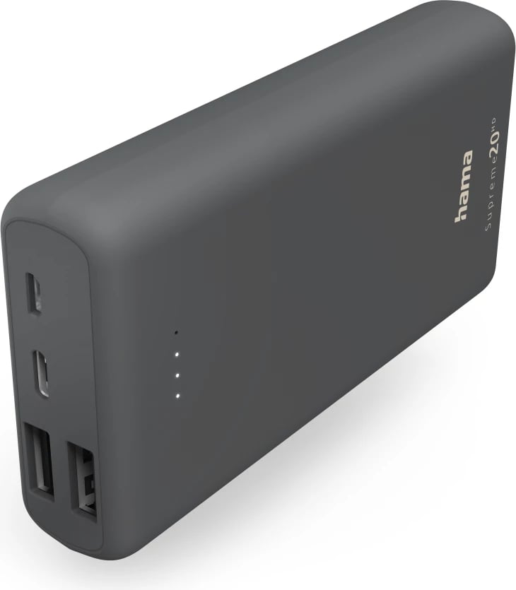 Power bank Hama "Supreme 20HD", 20000mAh, e hirit 201669