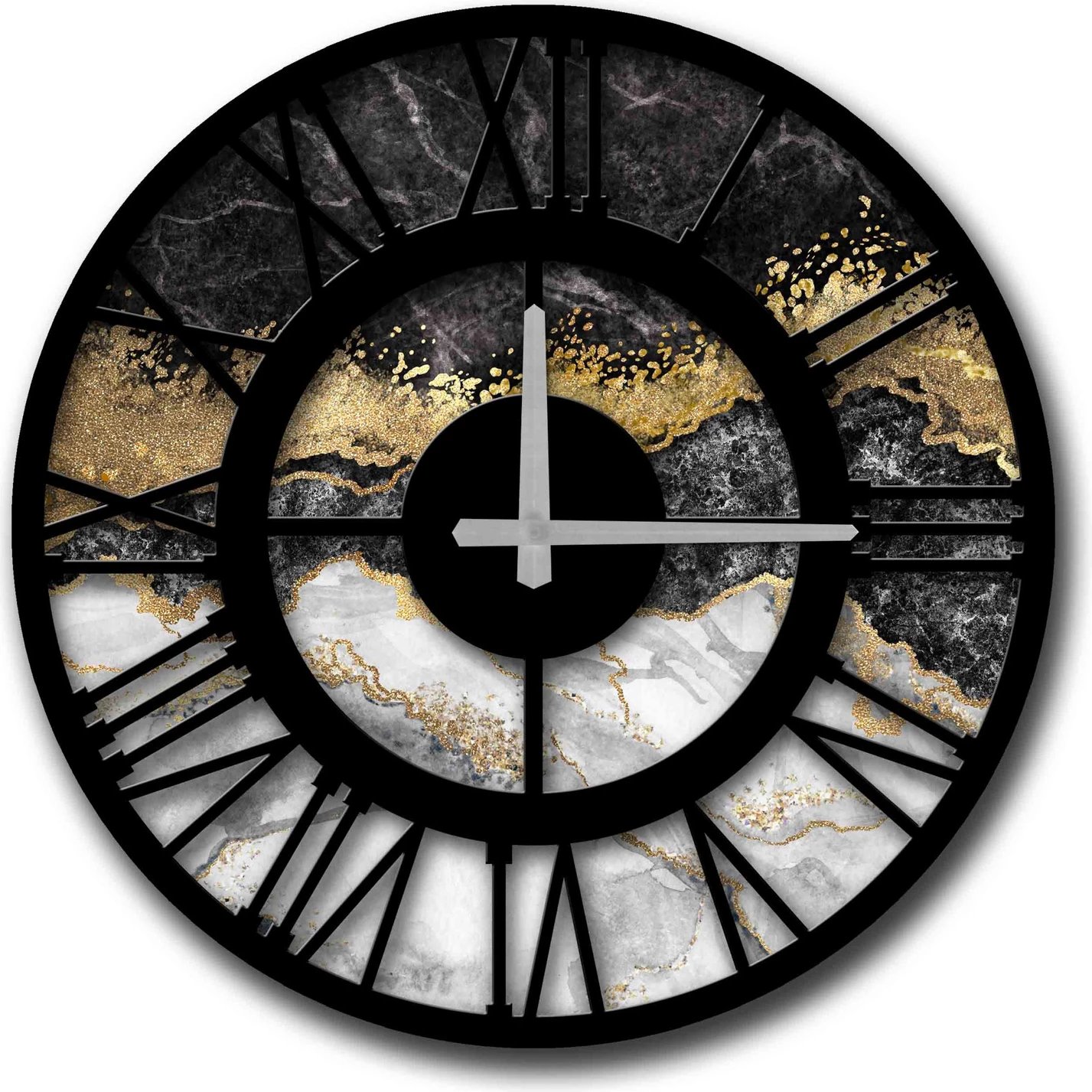 Orë dekorative MDF, shumëngjyrëshe, Wallity, 5050MS-027, 50cm