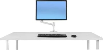 Krah monitori për tavolinë, Ergotron LX 45-490-216/45490216, alumin, e bardhë