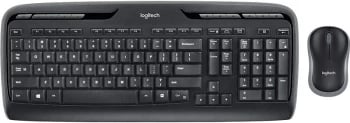 Set maus dhe tastierë Logitech MK330 920-008533 pa tela, layout GER, e zezë, set