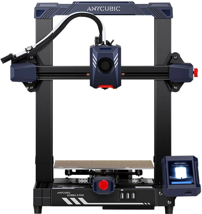 Printer 3D AnyCubic Kobra 2 Pro, FDM, 250x220x220 mm, i zi