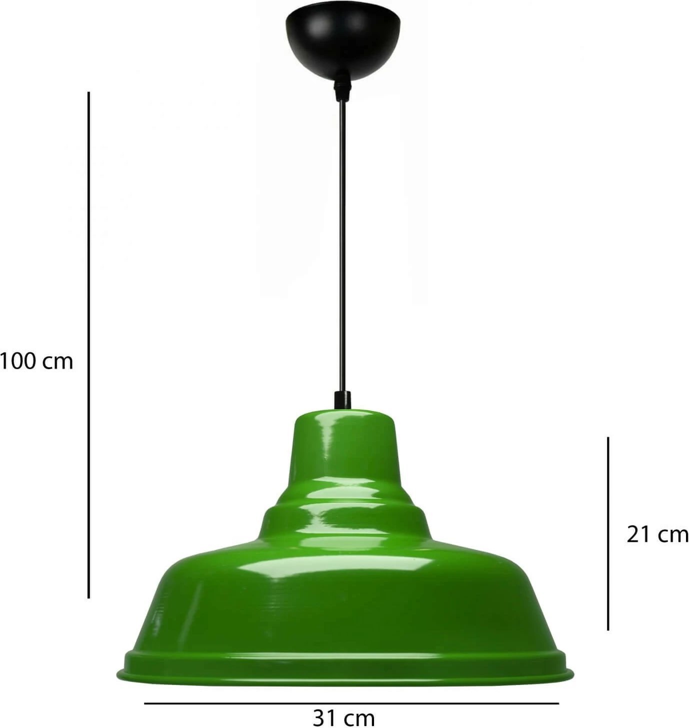 Llambë tavani Opviq, ngjyrë e gjelbër, AYD-3708