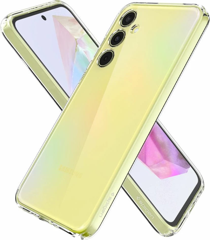 Mbështjellës Spigen Ultra Hybrid për Samsung Galaxy A35 5G, Transparent