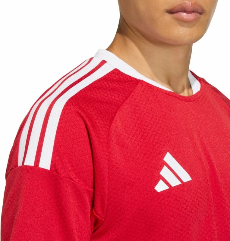 Fanellë futbolli adidas për meshkuj, kuqe-bardhë