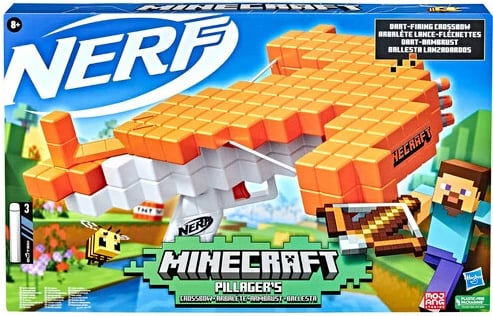 Nerf Minecraft Pillager's Crossbow Blaster