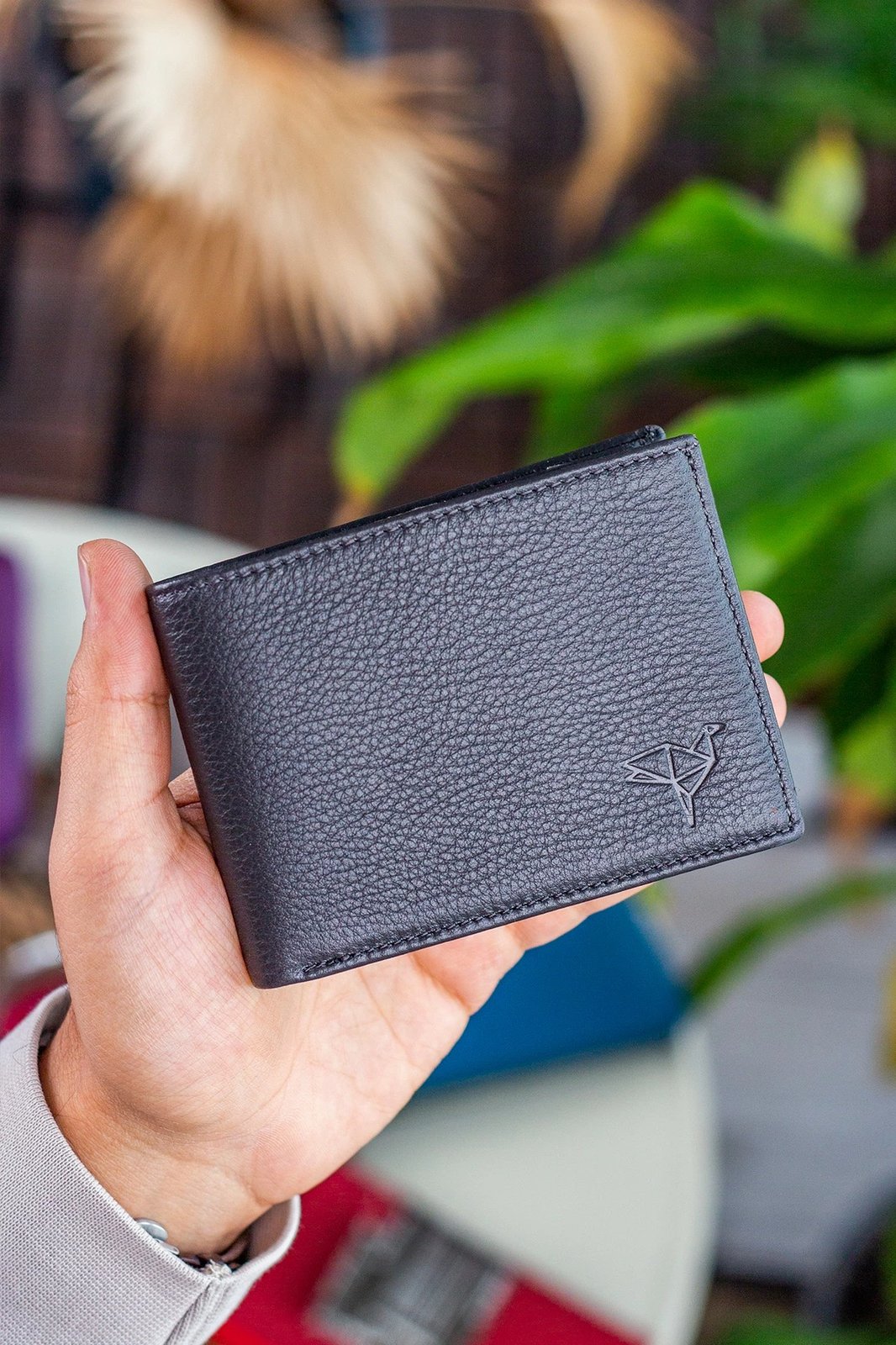 Portofol për burra, Zoozie Bags, Arsenal, ngjyrë antracit