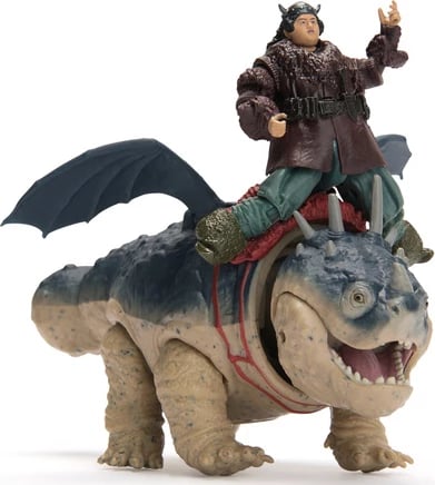 How to Train Your Dragon Gronckle and Fishlegs Figures