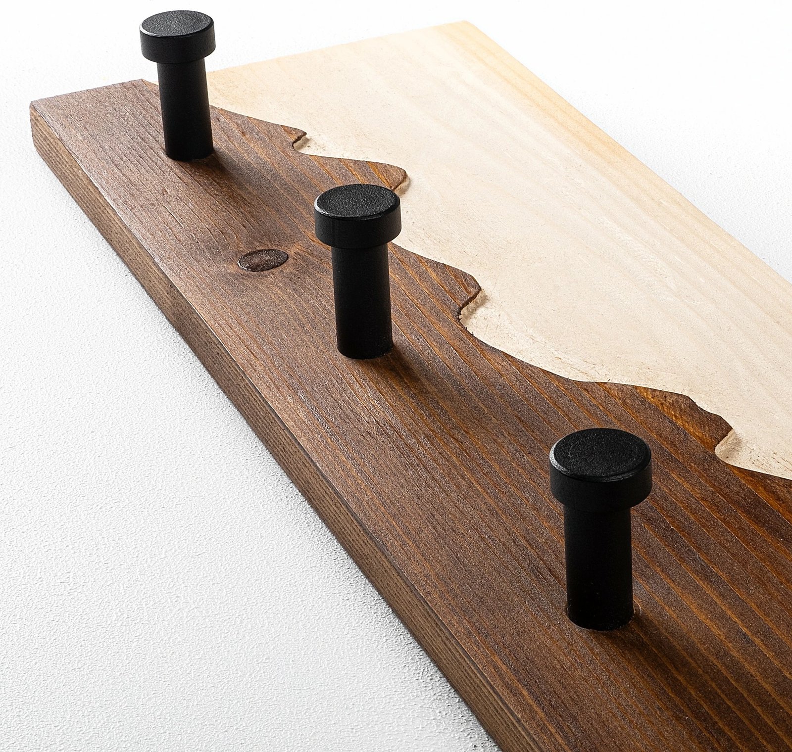 Varëse muri prej druri Wallity, Mountain 4, ngjyrë arre/natyrale