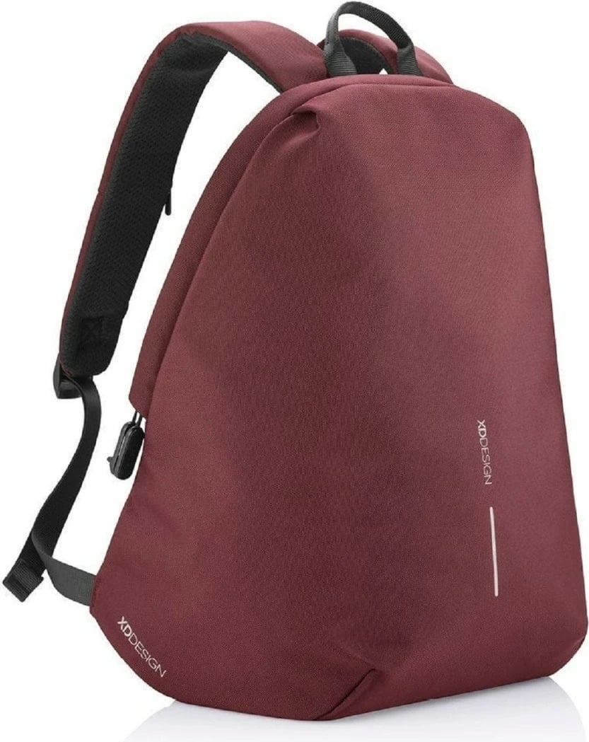 Çantë shpine XD DESIGN BOBBY SOFT, 13-16L, për laptop 15.6", e kuqe