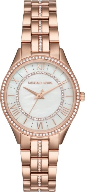 Orë dore MICHAEL KORS LAURYN për femra, rozë e artë