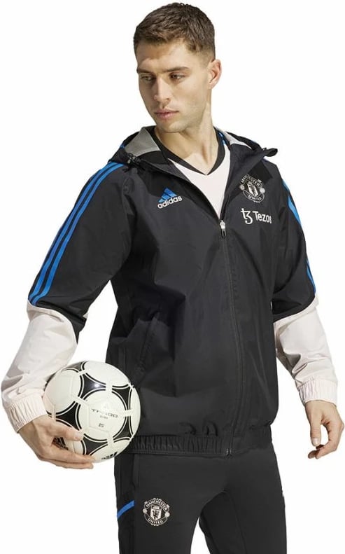 Xhakete për meshkuj adidas Manchester United, e zezë