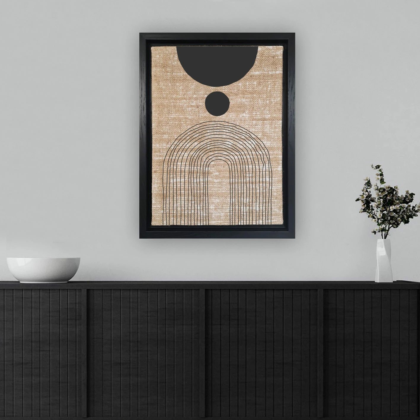 Pikturë dekorative në kanavacë, shumëngjyrëshe, Wallity, LSJ217893327734, 96x136cm