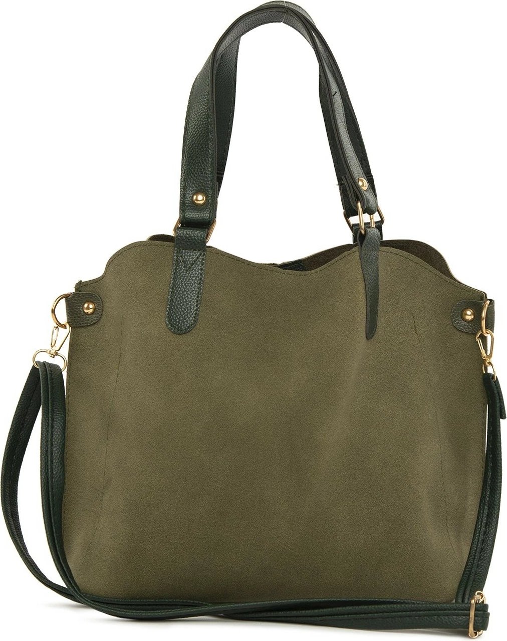 Çantë krahu Zoozie Bags, 3554 - 46111, ngjyrë kaki