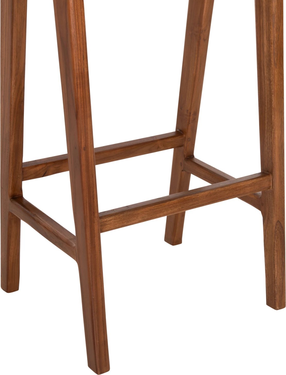 Karrige për bar BUNDY FH6130 dru TEAK ngjyrë arre 45x40x75H cm