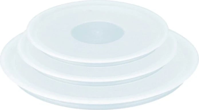 Kapakë plastikë për enë gatimi Tefal, të bardhë