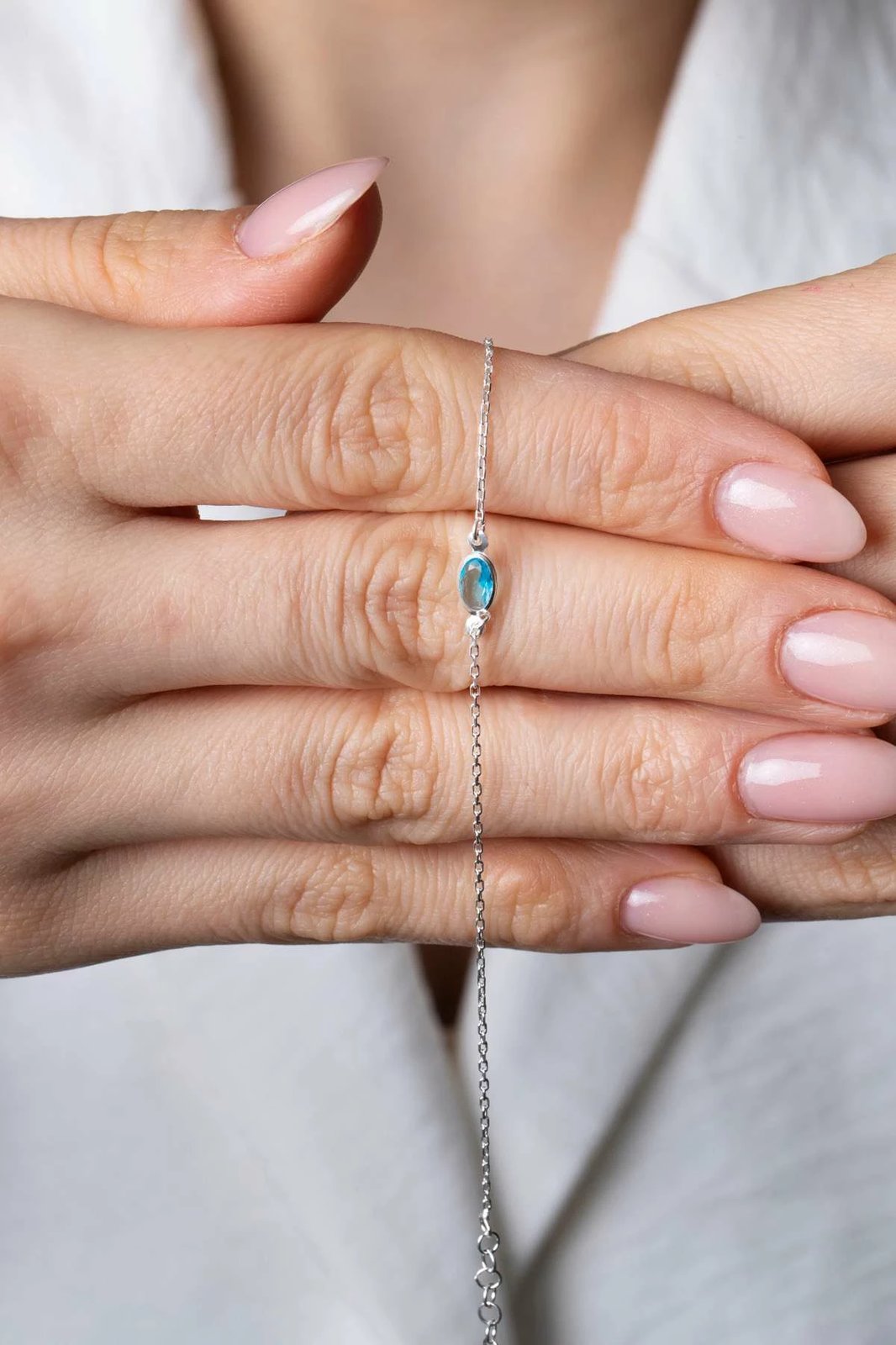 Byzylyk argjendi Jumeon, gur xhami blu, TFNY65227