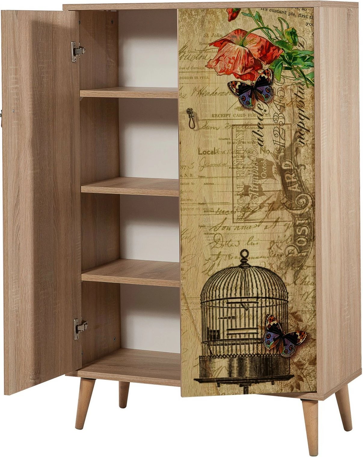 Dollap multifunksional, ngjyrë lisi Sonoma, Skye Decor, Multibox - 734