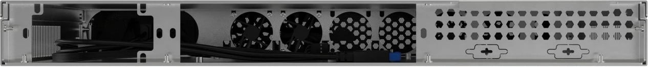 Kasë serveri RACK 1U Lanberg SC01-3001-10B Mini-ITX, 19", 4x40mm PWM, 1 PCI, FLEX PSU, 2x USB 3.0, 300mm e zezë