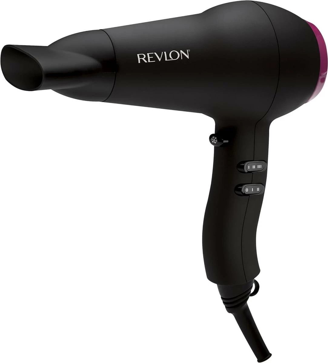 Tharëse flokësh Revlon Fast Light 2000W e zezë