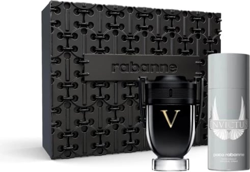 Set Eau de Parfum për meshkuj Paco Rabanne Invictus Victory, 100ml, 2 copë