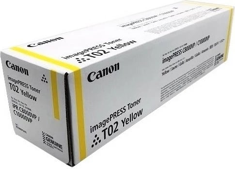 Toner Canon T02, 43000 faqe, Verdhë
