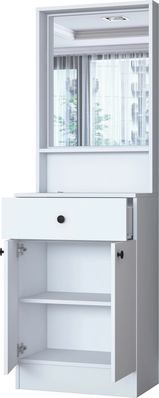 Stendë për korridor, e bardhë, Skye Decor, P6 - 3293