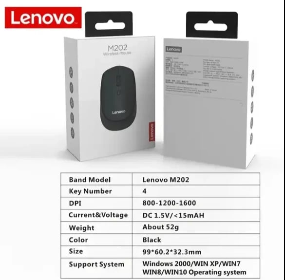 Maus Lenovo M202, i zi