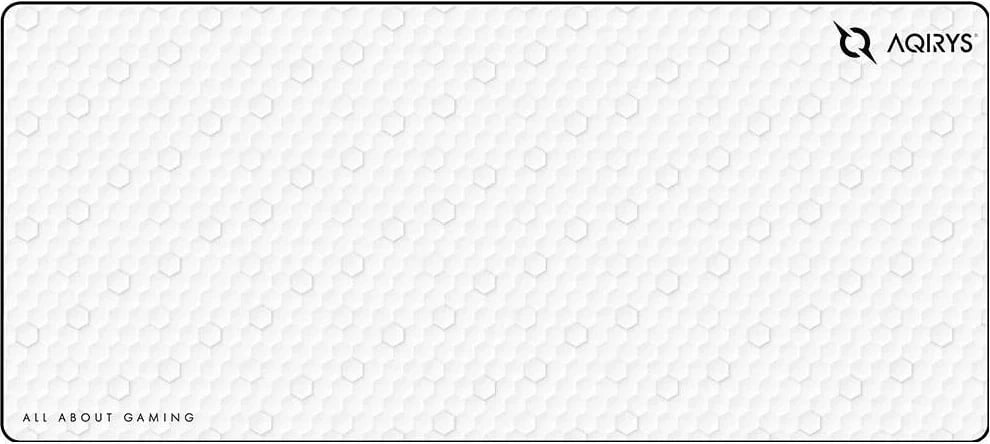Mauspad Aqirys Webb, Extra Large, 900x400, e bardhë